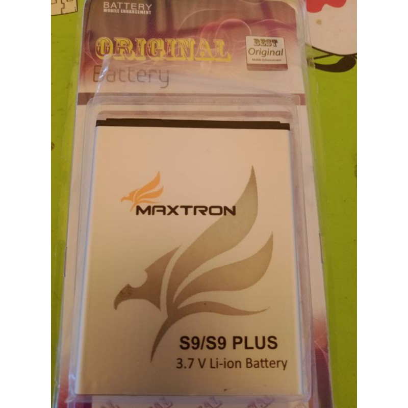 Baterai Maxtron S9 S9 Plus Battry Batry Maxtron Orginal