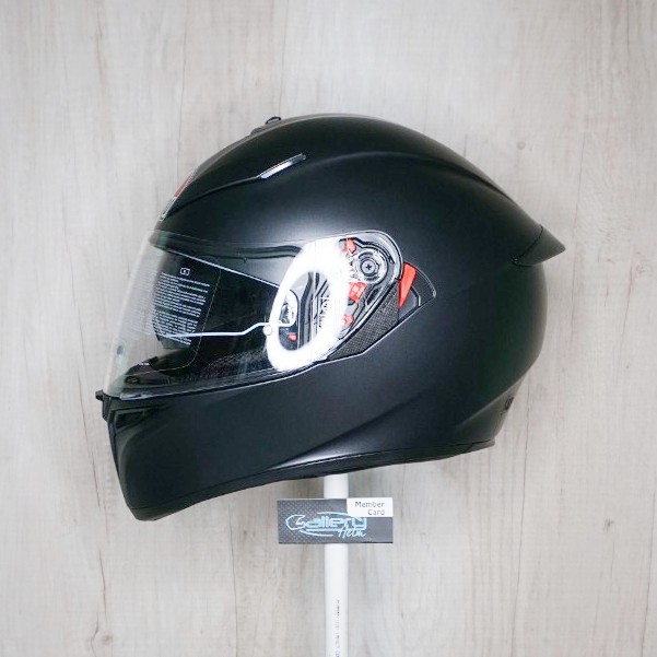 AGV K3 SV Solid Black Matt / AGV K3SV / HELM FULL FACE / ORIGINAL 100% / AGV ORIGINAL