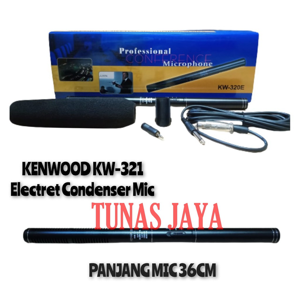 Mic Kabel Condensor Kenwood KW 321 Condenser KW321