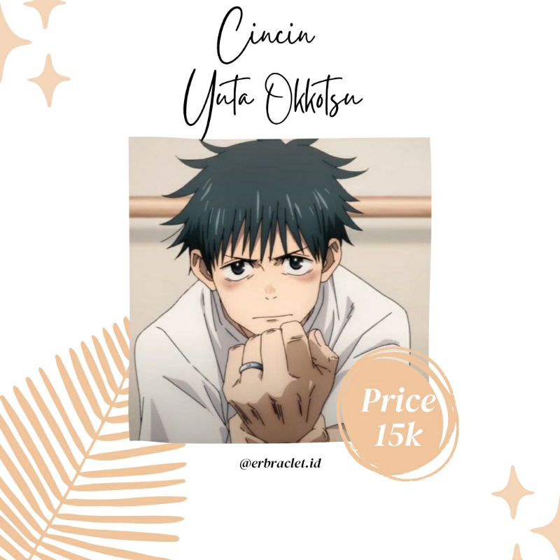 CINCIN YUTA OKKOTSU ANIME JUJUTSU KAISEN 0 FREE STICKER
