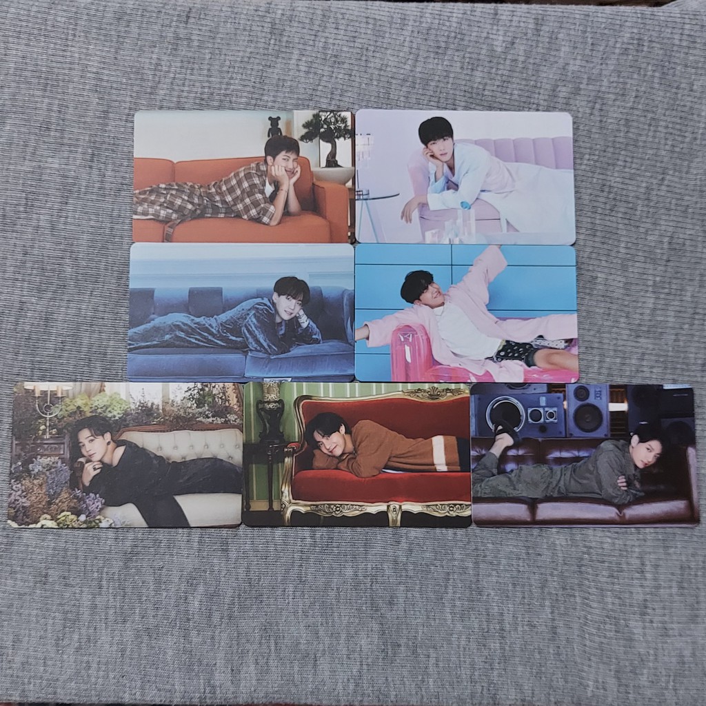 PHOTOCARD PC OFFICIAL BTS BE ESSENTIAL RM SUGA JIN JHOPE JIMIN V ...