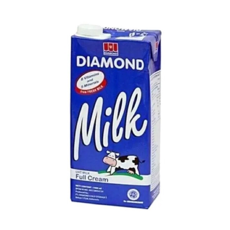 

SUSU UHT DIAMOND FULL CREAM 1LITER