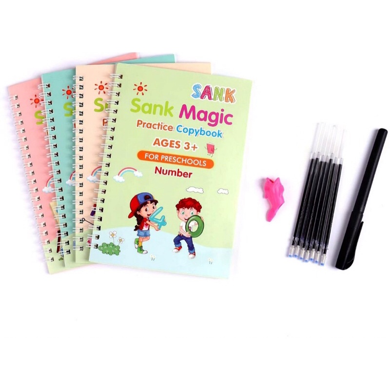 

Set buku latihan menulis kaligrafi Sank magic / practice book sank