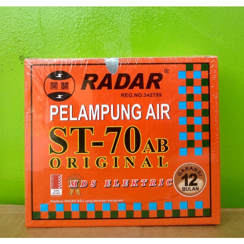 Pelampung Air Otomatis Radar ST - 70 AB Original / Alat Pengontrol Level Air ( perlengkapan toren )