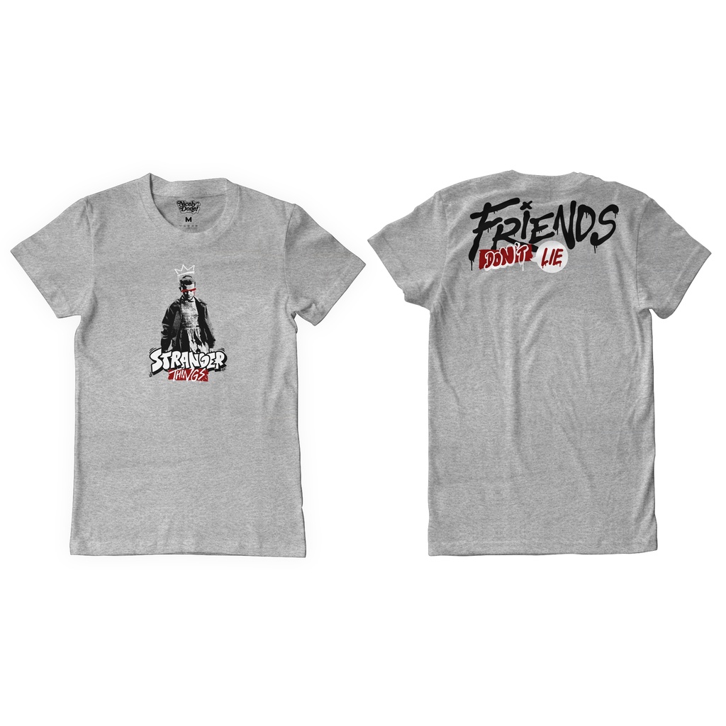 Tshirt | Oversize | UnOfficial | Stranger Things | MISTY GREY