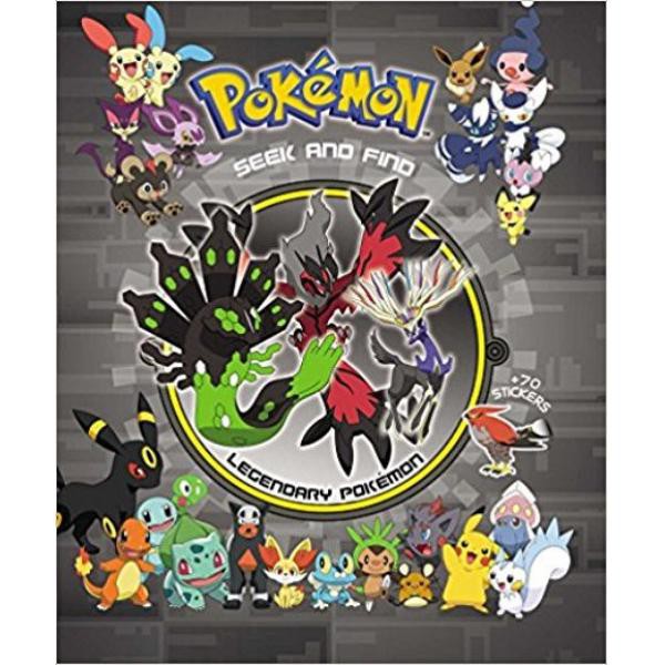 Pokémon Seek and Find - Legendary Pokemon - 9781421598147 - Buku Ori Periplus