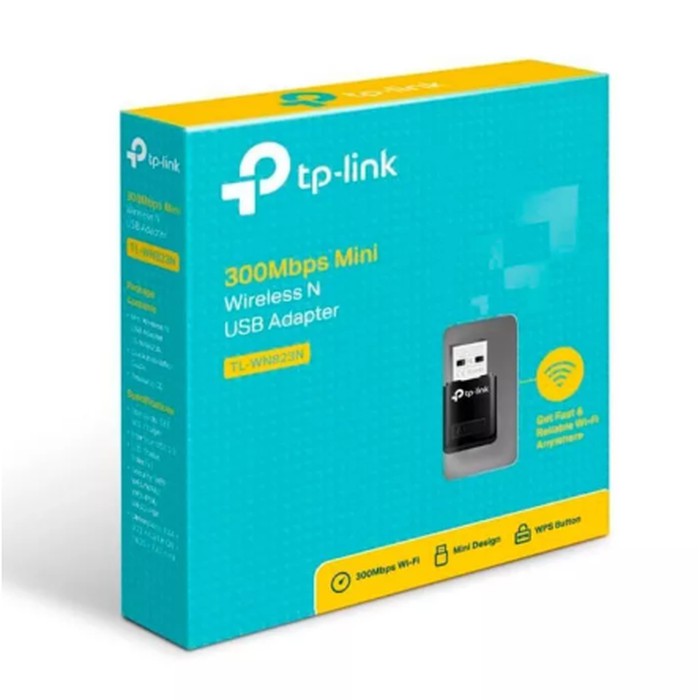 USB WIFI TP-LINK TL-WN823N 300MBPS WIRELESS N USB ADAPTER RECEIVER