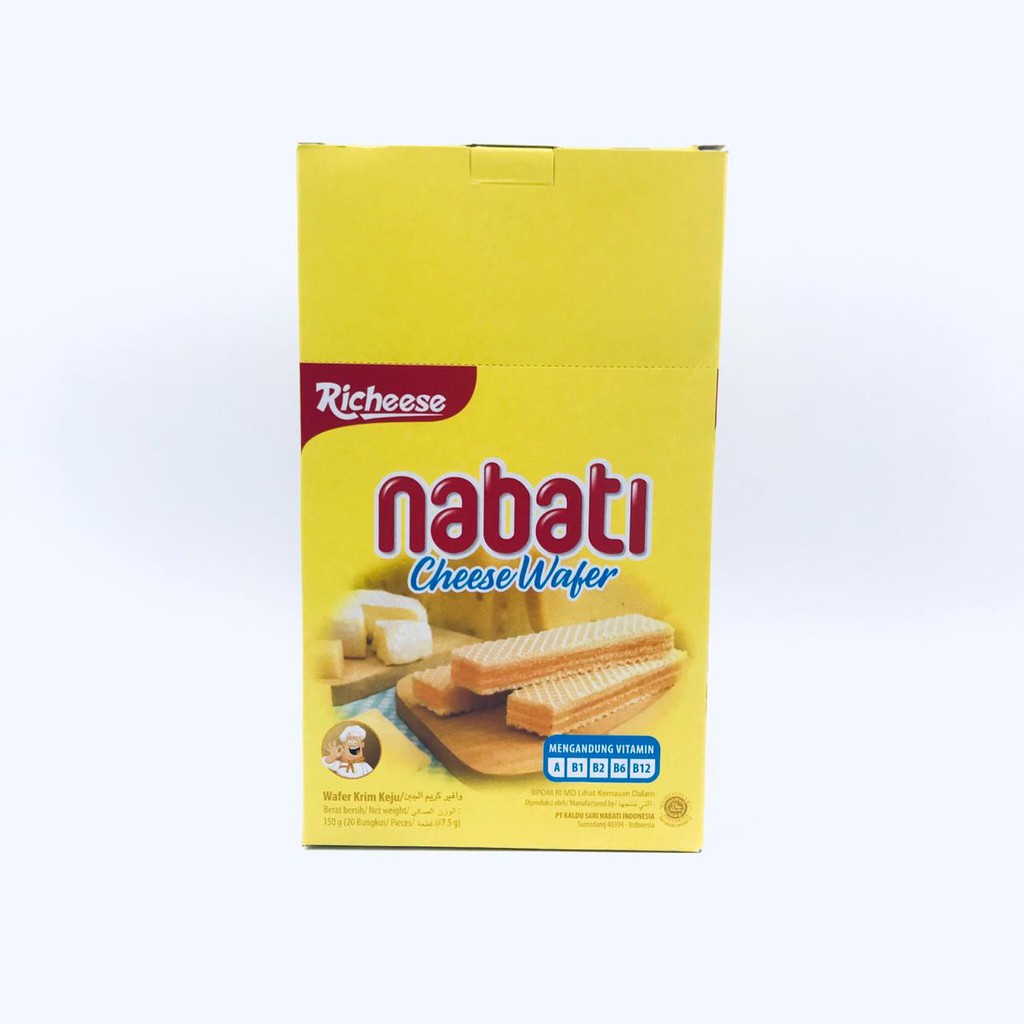 Nabati / Wafer Keju / Recheese / 7,5g x 20pcs