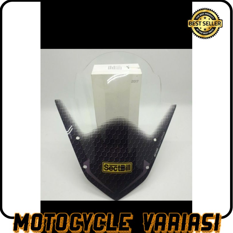 Visor Tameng Windshield Sectbill Yamaha Aerox 155 Type Beyond-Clear [COD]