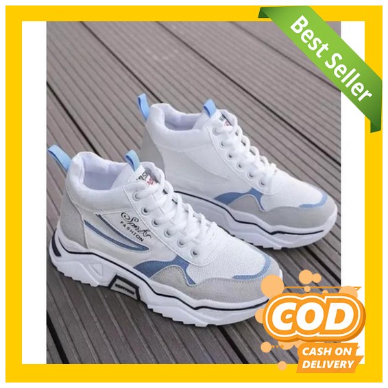 Sepatu Spatu Sneakers Sneaker Pria Wanita Casual Keren Pria Import Terbaru Murah Original 100% Sepat