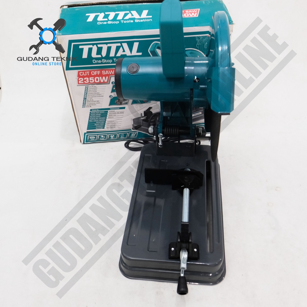 Cut Off Saw Total 14&quot; TS92035526 / Mesin Potong Besi Total 14Inch TS 9203552 - Mesin Cut Off Total