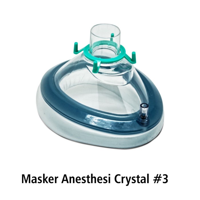 Masker Anesthesi Crystal With Hook Onemed OJ