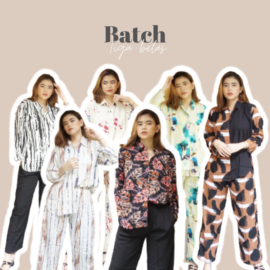 PIYAMA TERMURAH PIYAMA RAYON PIYAMA PANJANG SET DAILY SET RING PIYAMA TIE DYE PIYAMA HOOLAQUEEN.ID