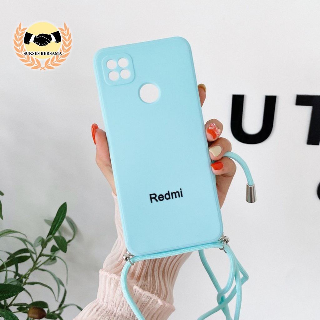 SOFTCASE SLINGCASE ORIGINAL SILIKON PELINDUNG KAMERA XIAOMI REDMI NOTE 8 9 10 PRO BSB4819