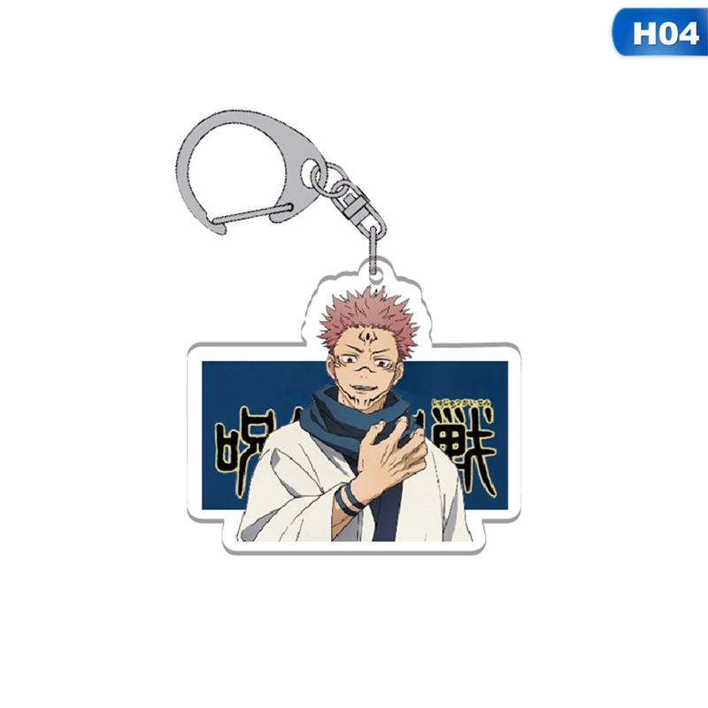 Gantungan Kunci Desain Jujutsu Kaisen Gojo Satoru Charms