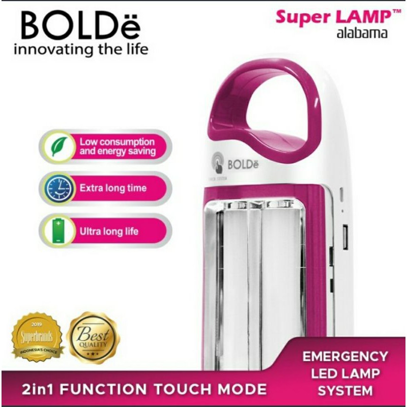 Emergency Lamp BOLDe Super Lamp Alabama - Lampu Emergency