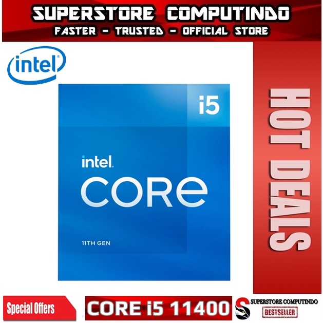 Processor Intel Core i5 11400 Box Rocket Lake Socket LGA 1200