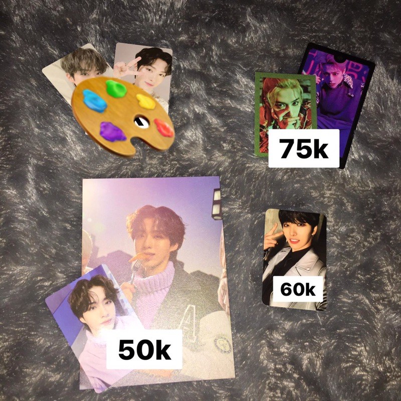 ONEUS PURPLE KISS PHOTOCARD CHARACTER CARD