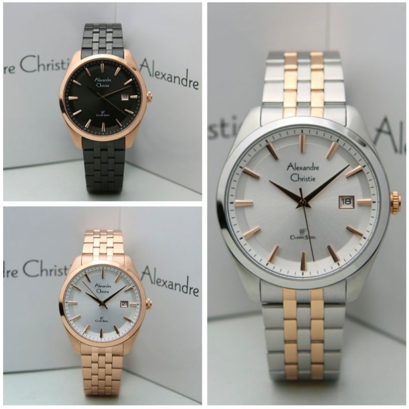 JAM TANGAN PRIA ALEXANDRE CHRISTIE  8635 AC 8635 Ac 8635 ORIGINAL [ GARANSI RESMI 1 TAHUN ]