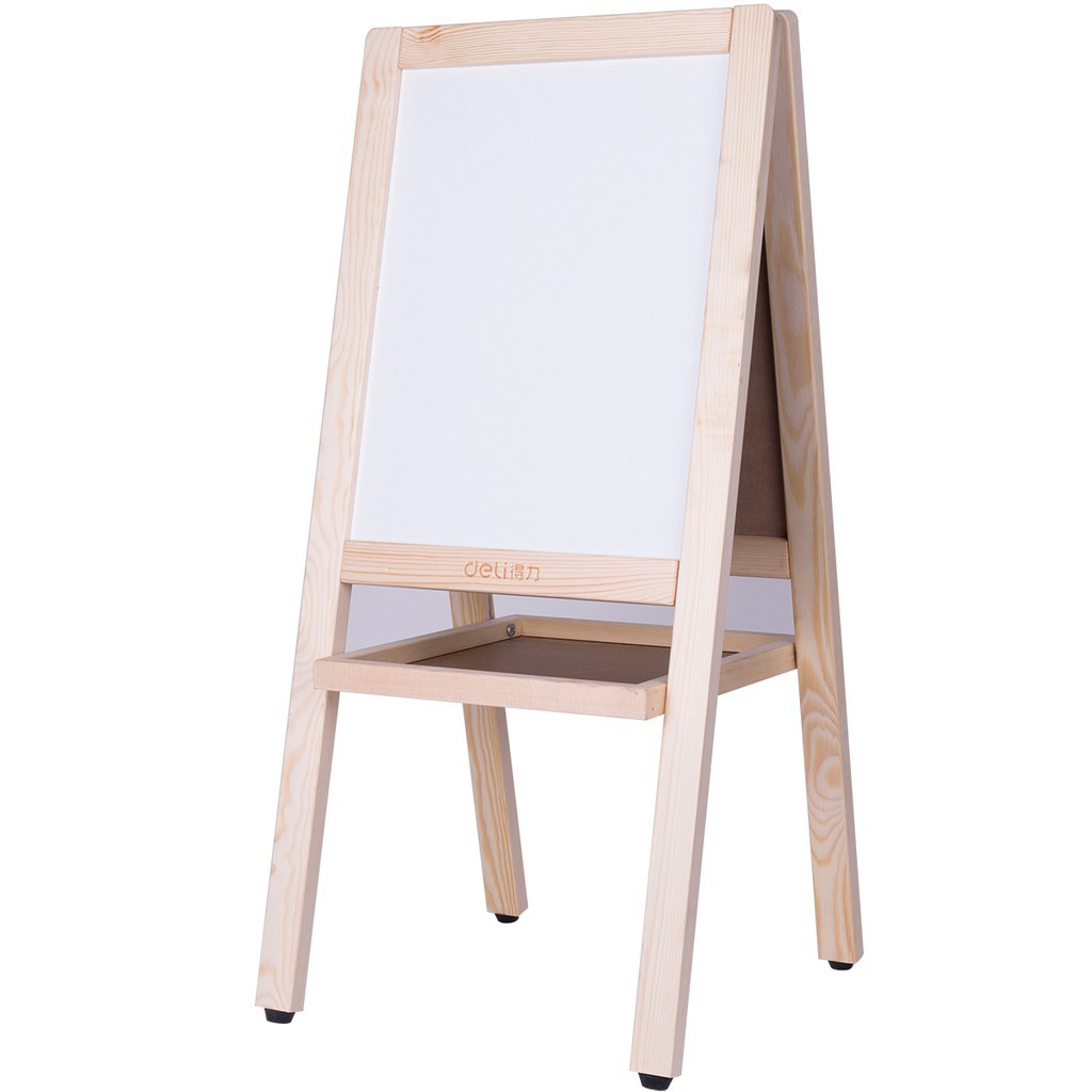 PAPAN TULIS MAGNET 2 SISI WHITEBOARD BLACKBOARD KAPUR DELI 7898 LIPAT MAINAN ANAK