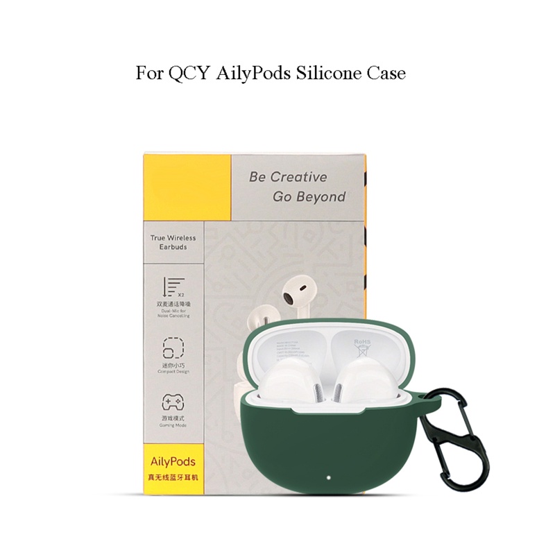 Cre Soft Case Pelindung Earphone Bluetooth Anti Gores Untuk QCYAily Pods