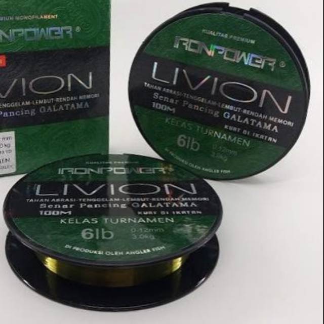 Senar ironpower livion 100m