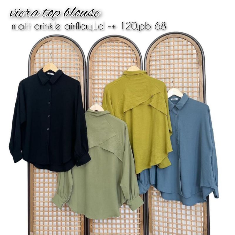 Blouse viera crincle airflow