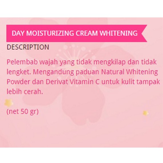 PIXY Day Moisturizing Cream Whitening