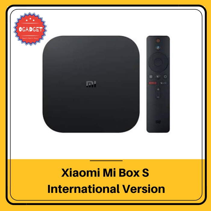 Xiaomi Mi Box S MiBox 4 International Version MDZ 22 AB Android TV SE Terbatas