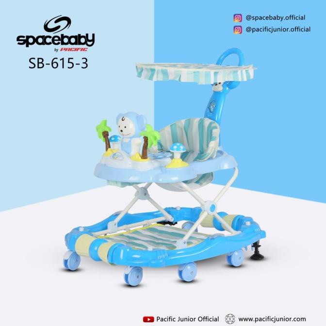 BABYWALKER BABY WALKER SPACEBABY SPACE BABY PACIFIC SB615-3 SB 615-3