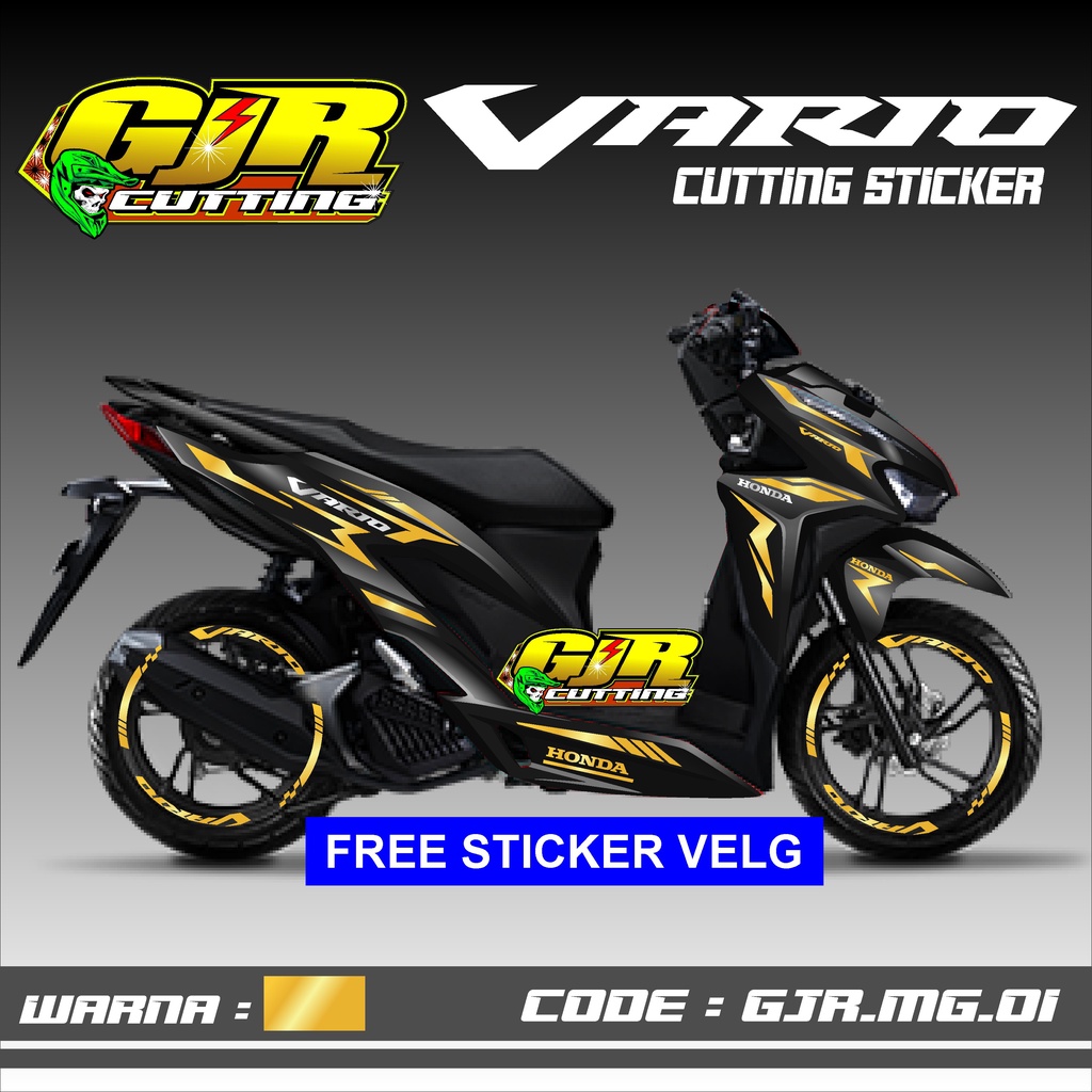 Jual Cutting Sticker Vario - Aksesoris Motor Cuting Honda Vario 125 ...