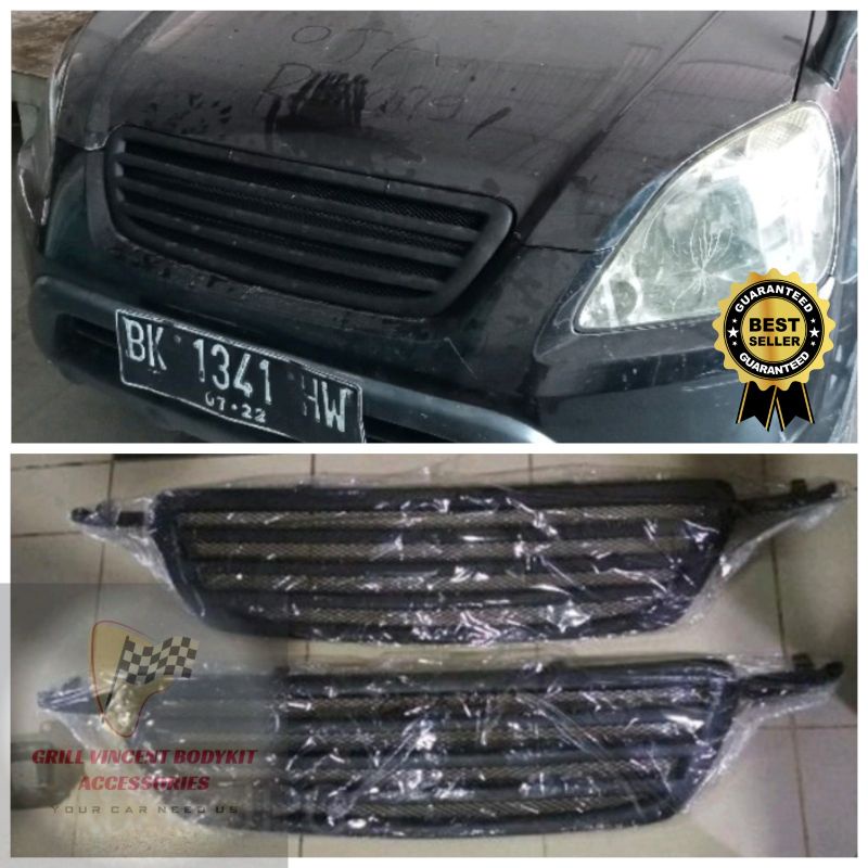 Gril crv 2001 2002 2003 2004 garis elegan - Grill Honda CRV gen 2