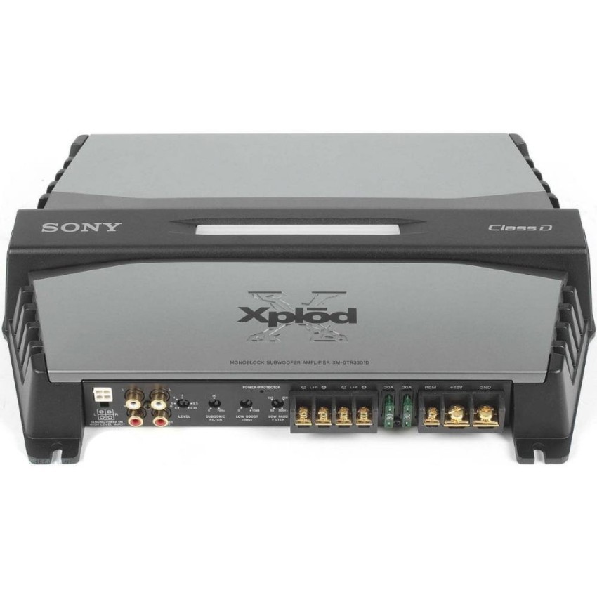 Sony XM-GTR3301D (1 CH) Monoblock Power Amplifier Audio Mobil