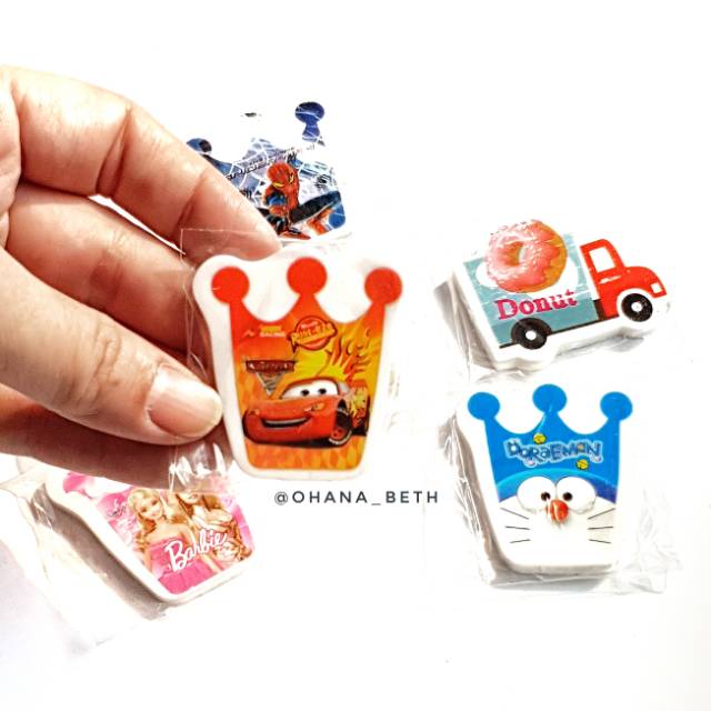 

Penghapus stip pensil anak character lucu