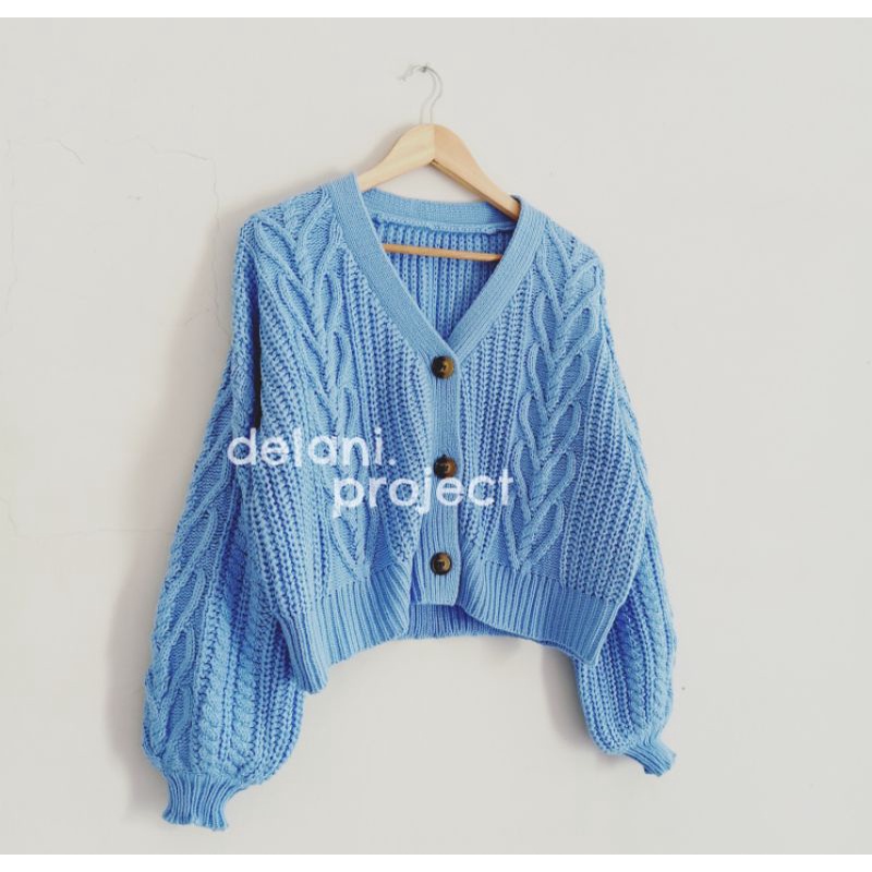 Delani.project Jiminie Crop Cardi