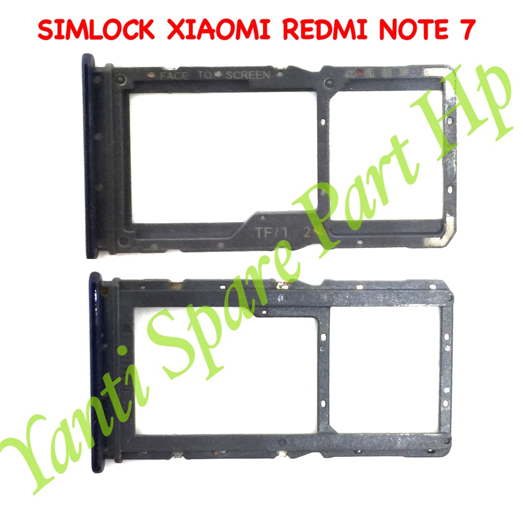 Simtray Sim Lock Xiaomi Redmi Note 7 Original Terlaris New