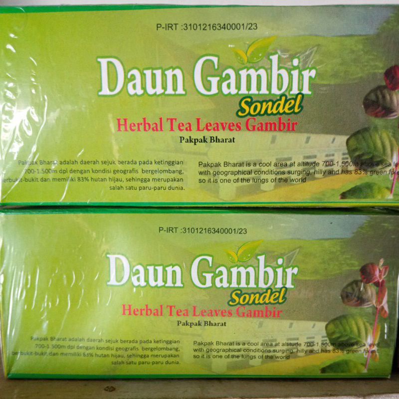 

teh herbal daun gambir/ herbal tea leaves gambir