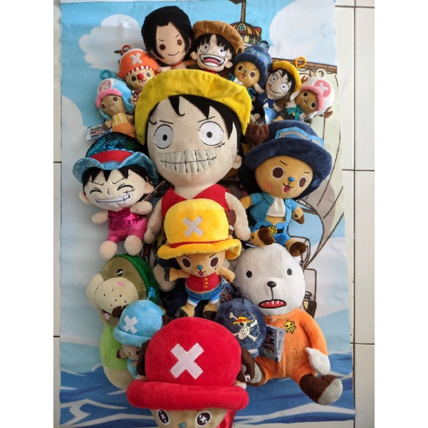 Boneka Impor Monkey d Luffy original one piece