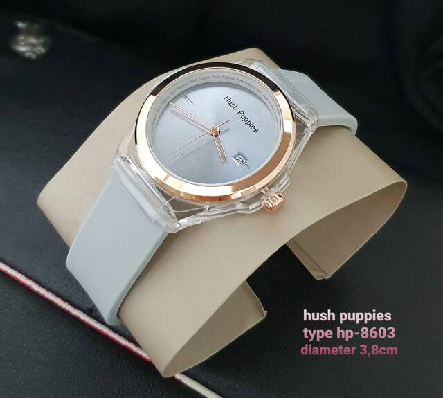 Jam tangan wanita Hush Puppies rubber tanggal aktif