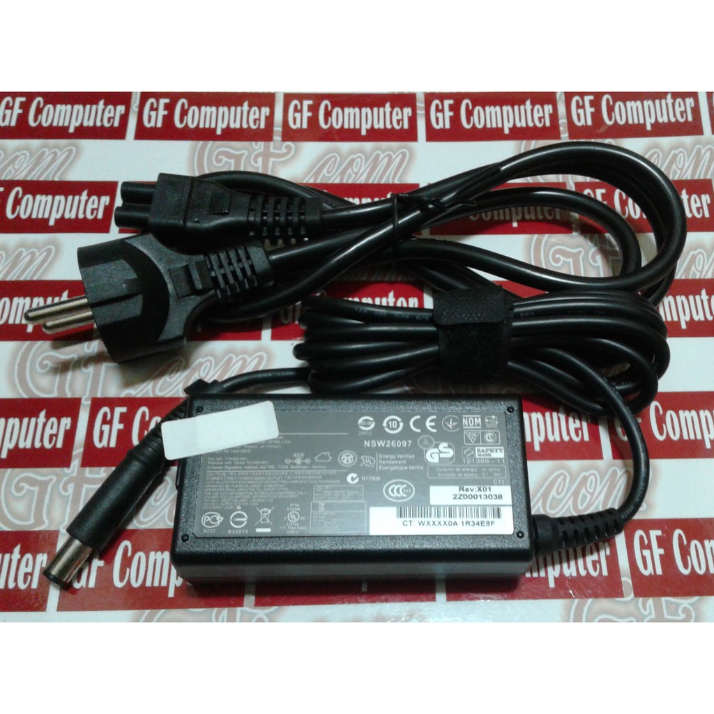 Original Adaptor Laptop HP 19.5v 2.31a (7.4*5.0mm)