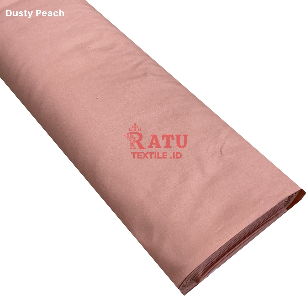Kain Katun Toyobo Fodu Toyobo Royal Mix  Toyobo RM Toyobo Premium-Dusty Peach
