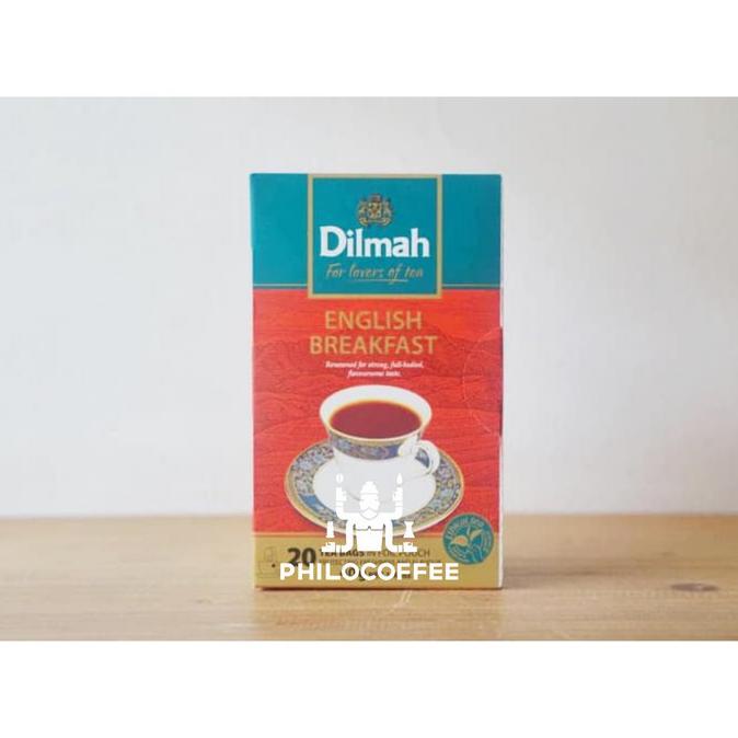 

[[BISA COD]] Teh Dilmah English Breakfast (20 x 2gr) | Tag Tbag | Teh Celup | Non- HEMAT Kode 795