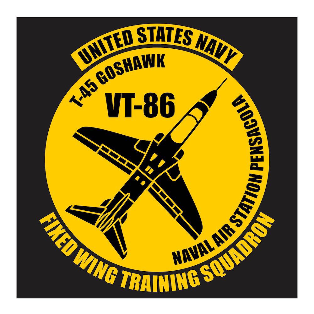 

US Navy T-45 Goshawk Series 2 Cutting Sticker