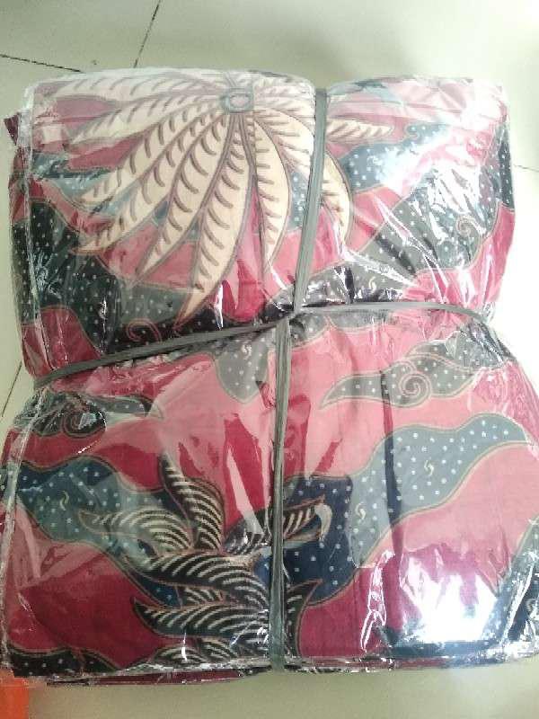 Kemeja Batik Pria Lengan Panjang Size M L Xl Xxl Bswart Batik Hrb026 Kenongo Hem Panjang Padi