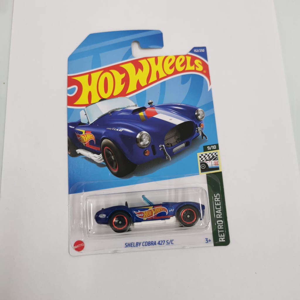 Hot Wheels H22 SHELBY COBRA 427 S/C SC Biru HW Hotwheels