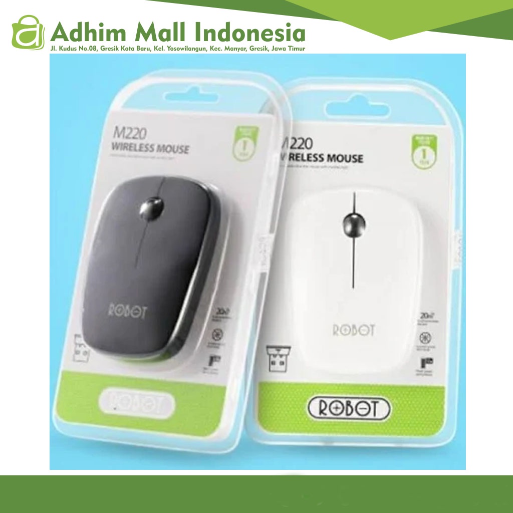 MOUSE WIRELESS MOUSE ROBOT M220