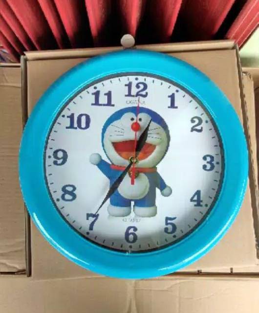 Jam dinding karakter hello kitty / jam dinding karakter keropi