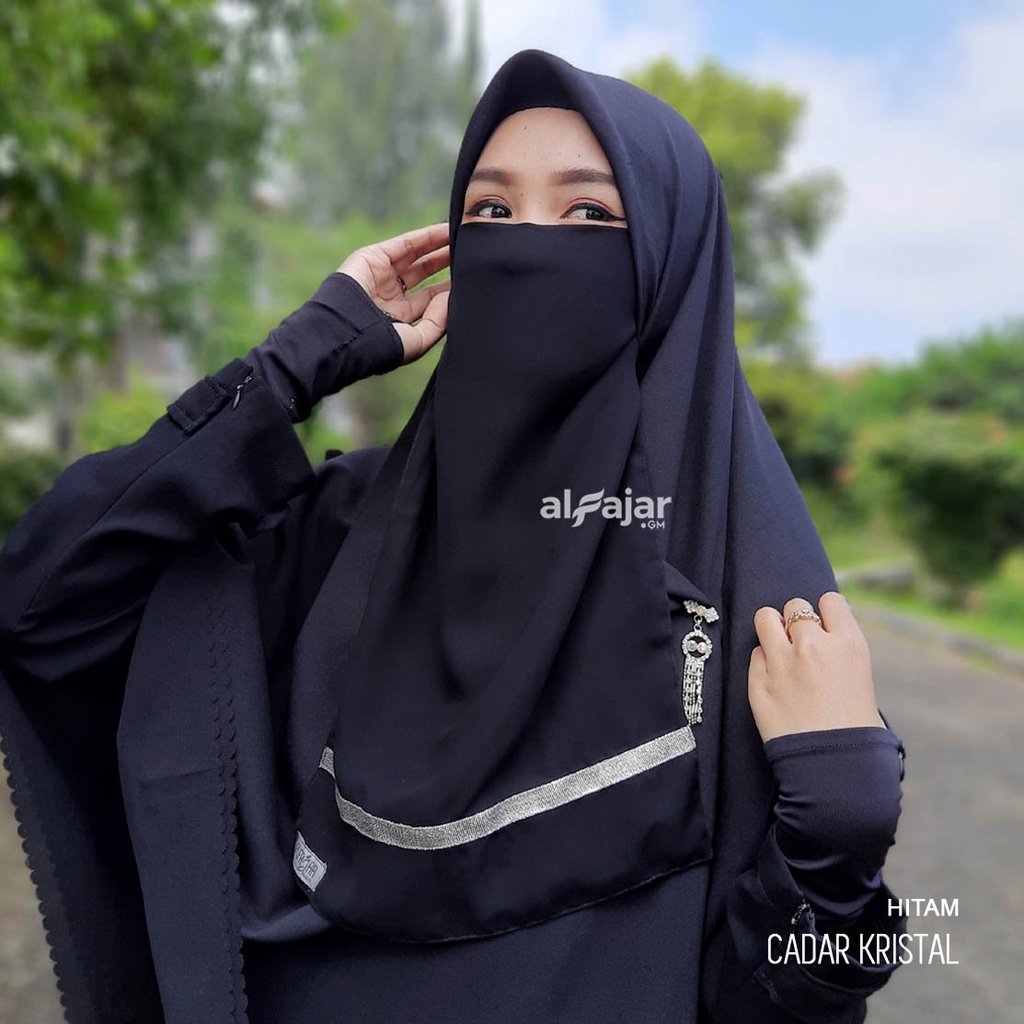 CADAR NIQOB TALI Dua Layer Kristal by Alfajar