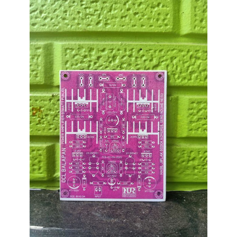 pcb driver ocl balap