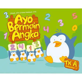 Buku Erlangga TK 01060220 AYO BERMAIN ANGKA TK.A/1#